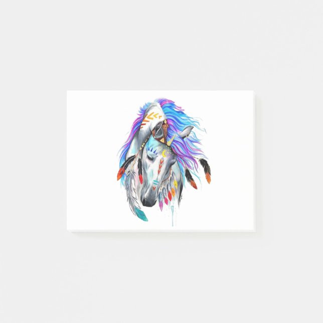 Bloco De Notas Arte de Cavalo (Frente)