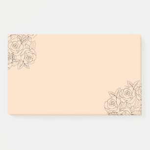 Bloco De Notas Arte dos rosas