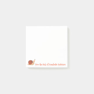 Bloco De Notas Arty Snail Personalize