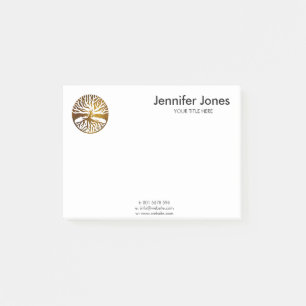 Bloco De Notas Árvore de vida dourada - Yggdrasil