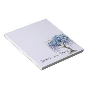 Bloco De Notas Árvore Floral Puro