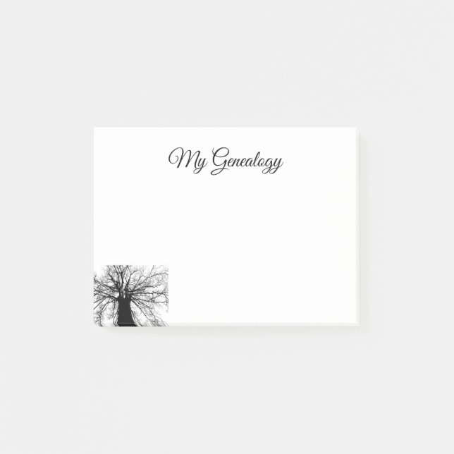 Bloco De Notas Árvore Genealogica Familiar (Frente)