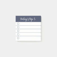As 5 principais prioridades atuais são a nota ades