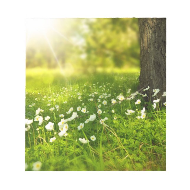 Bloco De Notas As alegrias da Primavera (Frente)