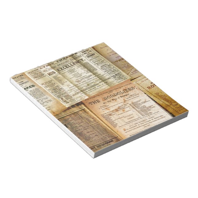 Bloco De Notas As Letras (Inclinado)