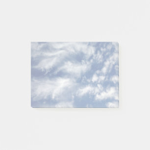 Bloco De Notas As nuvens de asa do anjo desvaneceram-se foto