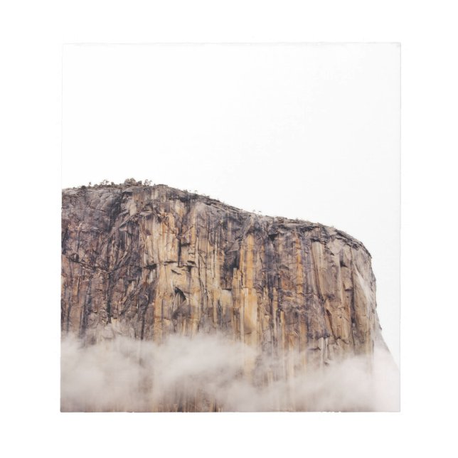 Bloco De Notas Ascensão do penhasco em cima das nuvens (Frente)