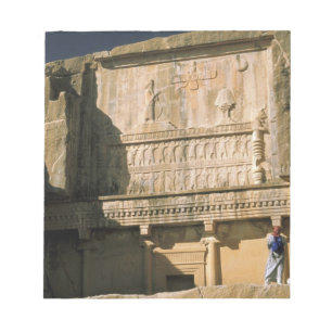 Bloco De Notas Ásia, Irã, Persepolis.Túmulo de Dario, o Grande.