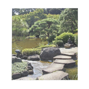 Bloco De Notas Ásia, Japão, Tóquio. O Jardim Japonês no
