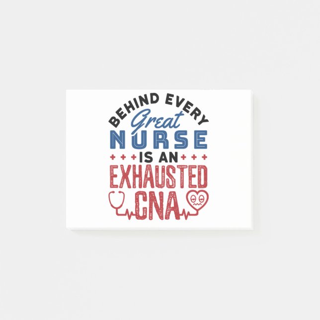 Bloco De Notas Assistente de Enfermagem Certificado CNA Esgotado (Frente)