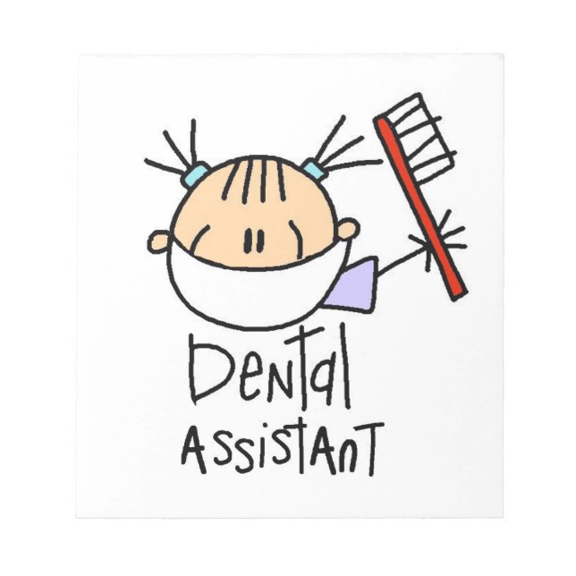 Bloco De Notas Assistente dentário (Frente)