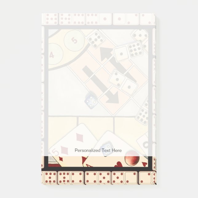 Bloco De Notas Assórdio Embrulhado de Jogos de Oportunidade (Frente)