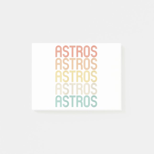 Bloco De Notas Astros Feminino  (Frente)