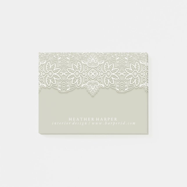 Bloco de notas atado das notas de post-it (Frente)