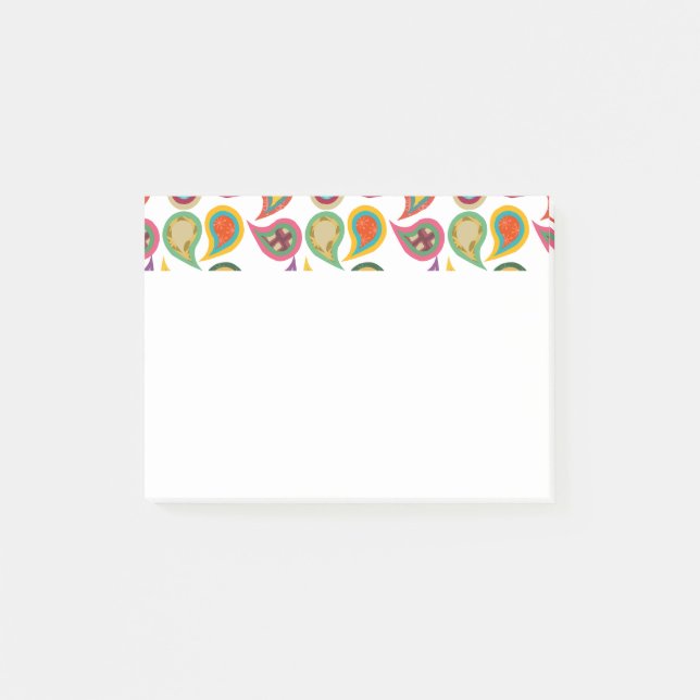Bloco De Notas Atomic Paisleys (Frente)