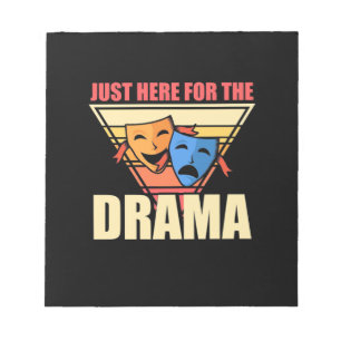 Bloco De Notas Ator Aqui Para O Drama