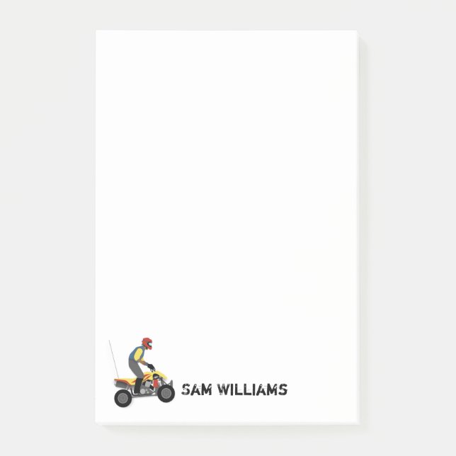 BLOCO DE NOTAS ATV (Frente)