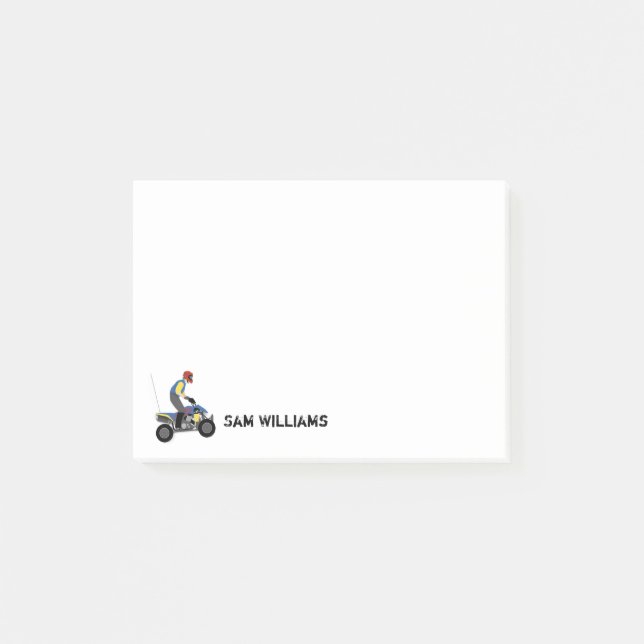 BLOCO DE NOTAS ATV (Frente)