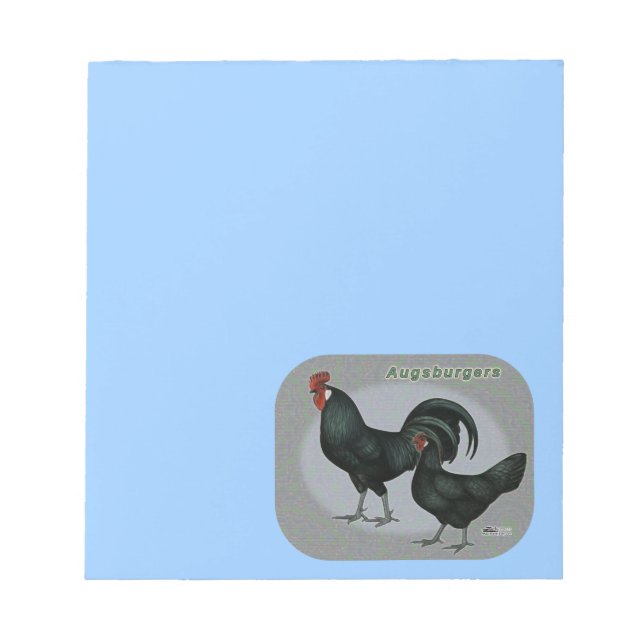 Bloco De Notas Augsburger Fowl (Frente)