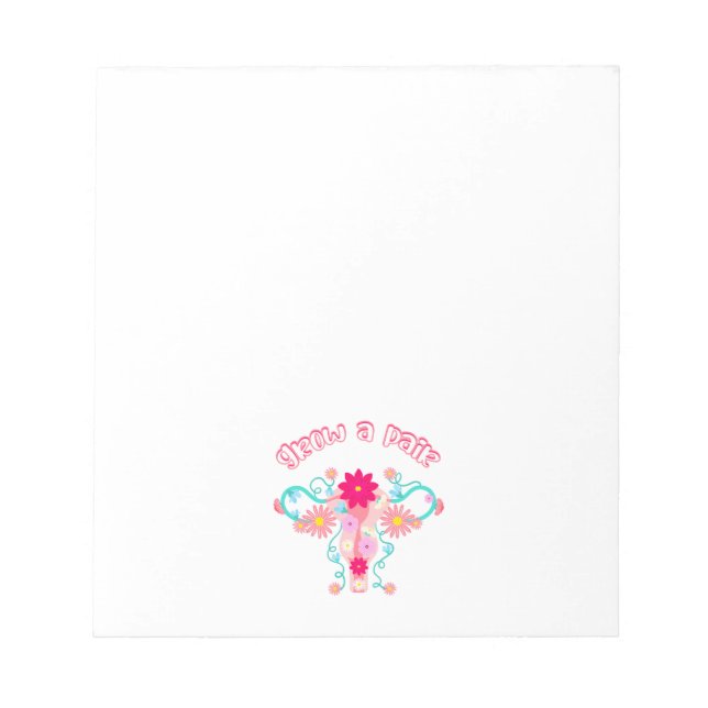 Bloco De Notas Aumente um par - Feministas Responsáveis pelos Dir (Frente)