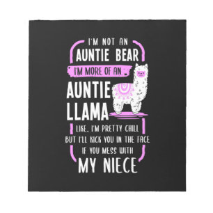 Bloco De Notas Auntie Llama
