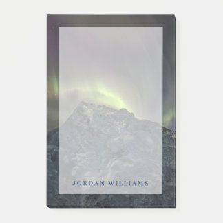 Bloco De Notas Aurora Boreal | Iceberg Jokulsarlon Islândia