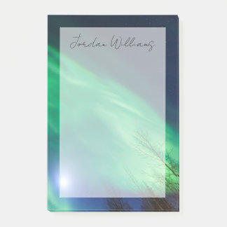 Bloco De Notas Aurora Boreal Luzes do Norte | Fairbanks