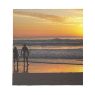 Bloco De Notas Austrália, Queensland, Gold Coast, Surfistas em
