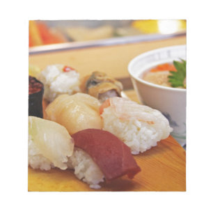 Bloco De Notas Autêntico Sushi Sashimi