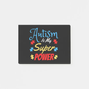 Bloco De Notas Autismo É Meu Superpoder