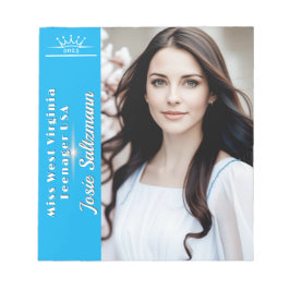 Bloco de Notas Autografado de Conta Sunburst de To