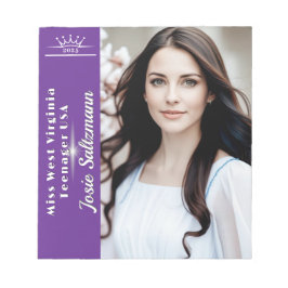 Bloco de Notas Autografado de Conta Sunburst de To