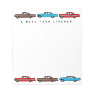 Bloco De Notas Automóveis clássicos Chevy Impala 1959