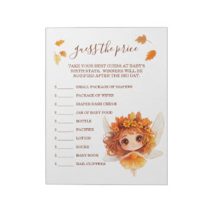 Bloco De Notas Autumn Fairy Woodland Adivinha O Preço