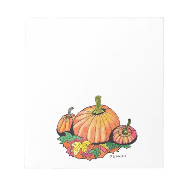 Bloco De Notas Autumn Favorite...Notepad... (Frente)