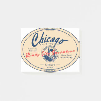 Bloco De Notas Aventura Chicago Windy City