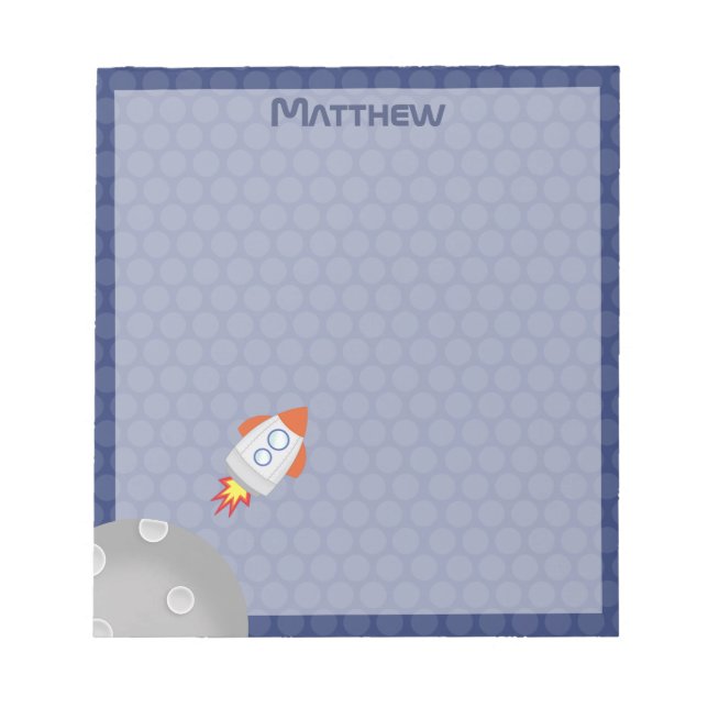 Bloco De Notas Aventura Espacial (Frente)