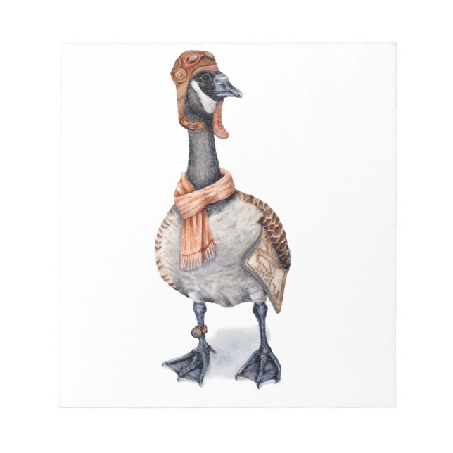 Bloco De Notas Aviator Goose (Frente)