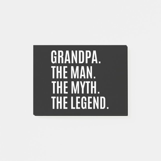 Bloco De Notas Avô/Avô Presente (Frente)