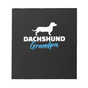 Bloco De Notas Avô Dachshund