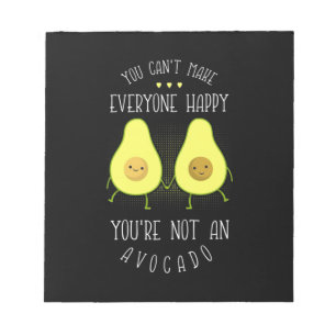 Bloco De Notas Avocado Pode Fazer Todo Mundo Feliz