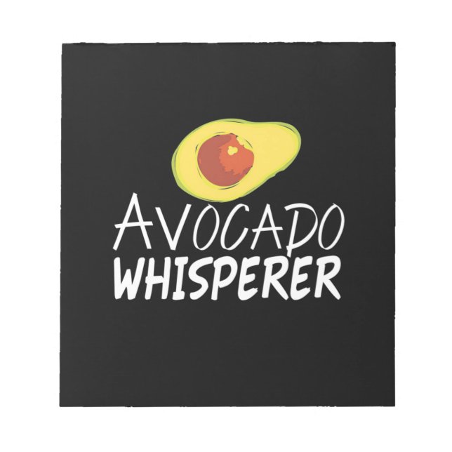 Bloco De Notas Avocado Whisperer (Frente)