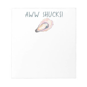Bloco De Notas Aww Shucks Notepad