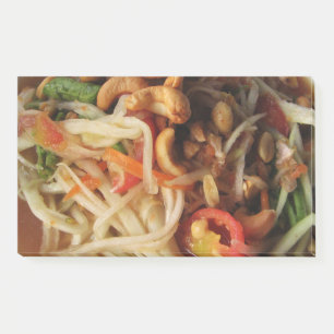 Bloco De Notas Ayutthaya Spicy Papaya Salad [Som Tam] com Cashew