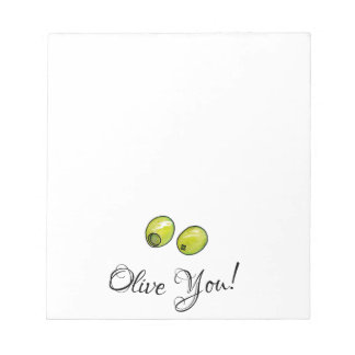 Bloco De Notas Azeitona
