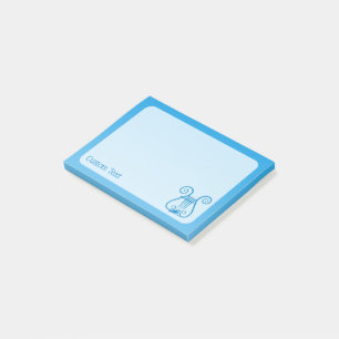 Bloco De Notas Azul