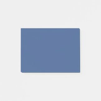 Bloco De Notas Azul Clássico Cor Sólida Simples