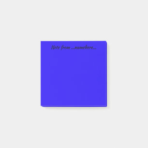 Bloco De Notas Azul/Indigo