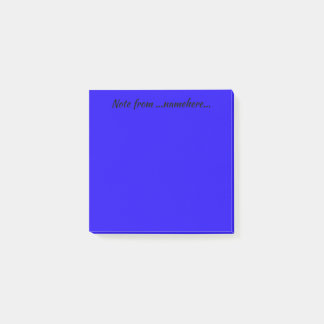 Bloco De Notas Azul Intenso/Indigo