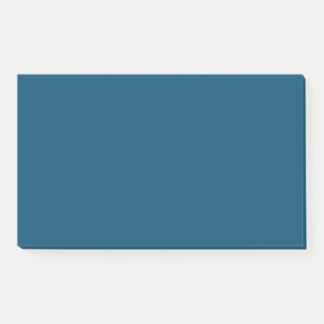 Bloco De Notas Azul Metálico,Azul Esfago,Azul Smalte, (Frente)